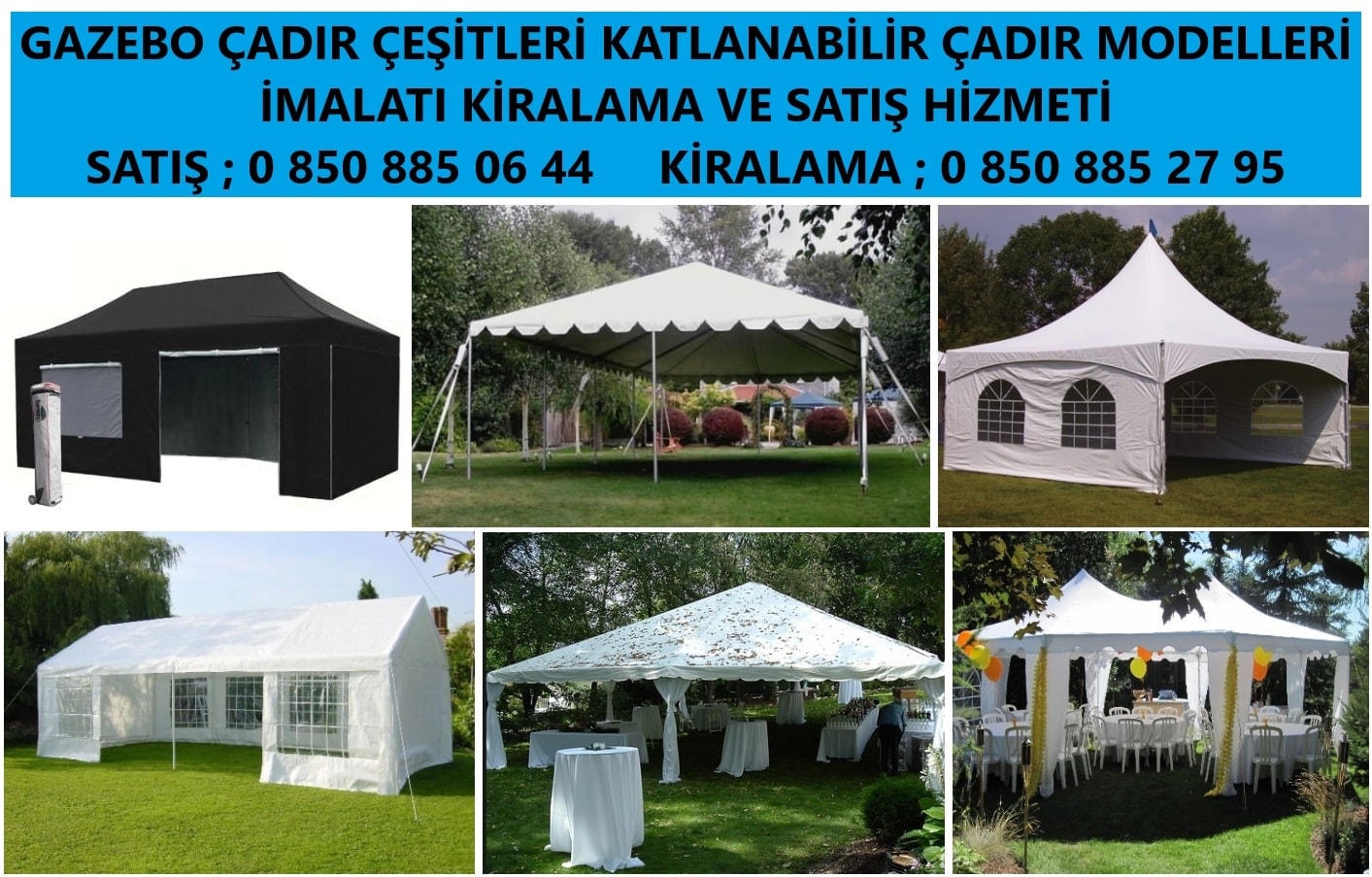Kırklareli Gazebo çadır çeşitleri katlanabilir çadır modelleri gazebo çadır satışı